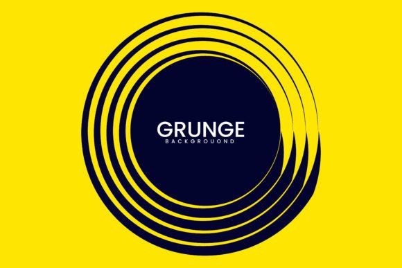 Circle Brush Grunge Round Shape: A Dynamic Design Asset