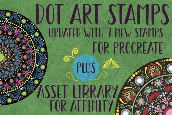 Exploring the Dot Art Updated Stamps and Asset Library