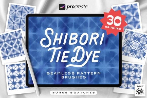 Procreate Shibori TieDye Pattern Brushes: A Designer's Guide