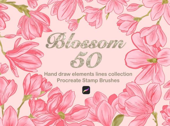 Unlocking Botanical Art with Magnolia Procreate Stamps Brushes